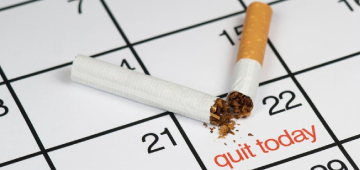 how to quit smoking in a day